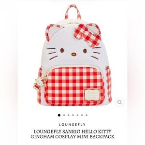 Sanrio Hello Kitty Loungefly Mini Backpack